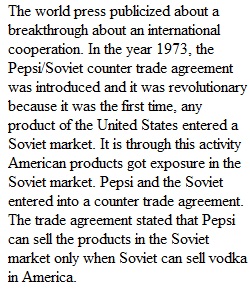 Coke & Pepsi Discussion - Group Case 2 - Group 1